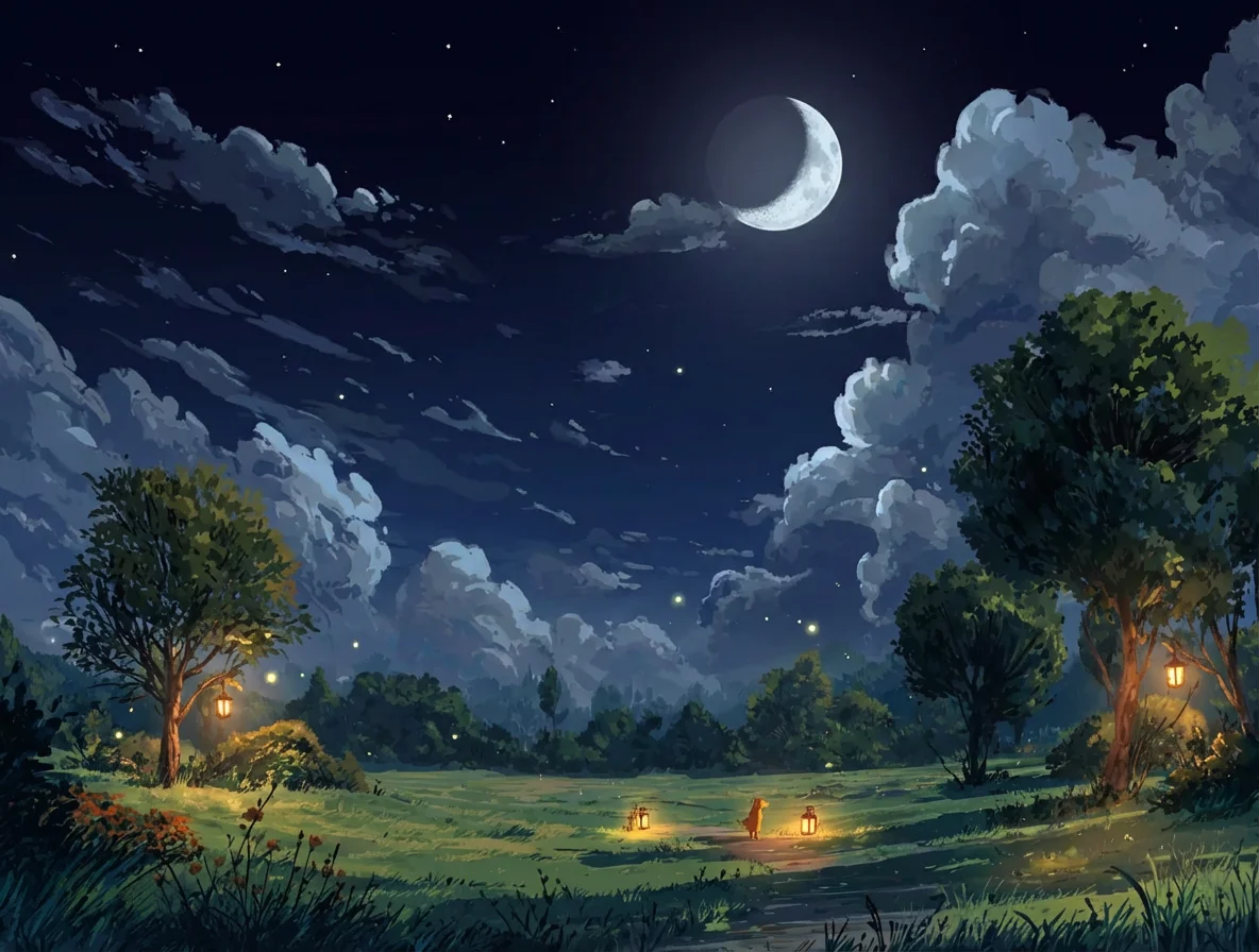 Evening Review Background